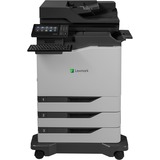 Lexmark CX820dtfe Laser Multifunction Printer - Color - Copier/Fax/Printer/Scanner - 52 ppm Mono/52 ppm Color Print - 2400 x 600 dpi Print - Automatic Duplex Print - Up to 200000 Pages Monthly - 1750 sheets Input - Color Scanner - 1200 dpi Optical Scan - Color Fax - Gigabit Ethernet - USB - For Plain Paper Print