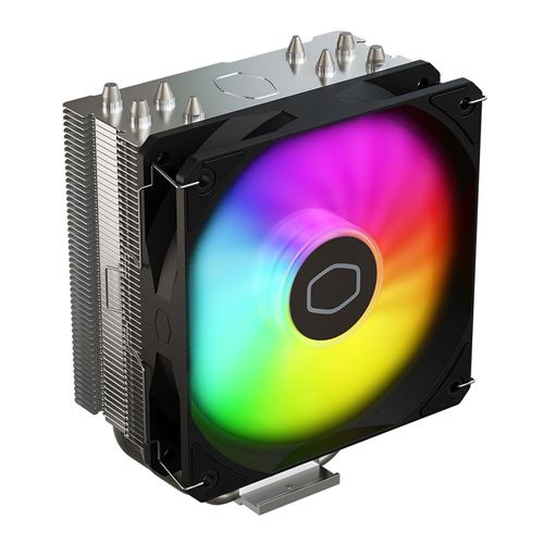 [10CM-Hyper212-120] Cooler Master Hyper 212 Spectrum V3 Processor Air cooler 12 cm Black, Silver 1 pc(s)
