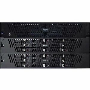 Veritas NetBackup Flex 5260 NAS Storage System - 400 TB Supported HDD Capacity - 9 TB Installed HDD Capacity - 25 Gigabit Ethernet, 10 Gigabit Ethernet, Ethernet - Network (RJ-45)