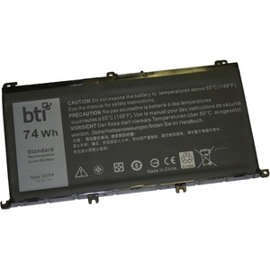 BTI Battery - For Notebook - Battery Rechargeable - 6600 mAh - 74 Wh - 11.1 V DC