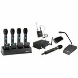 ClearOne DIALOG 20 Wireless Boundary Microphone - RF - 20 Hz to 20 kHz - Omni-directional - Desktop