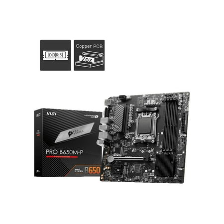 [20MSI-B650M-P] MSI motherboard AMD B650 Socket AM5 micro ATX