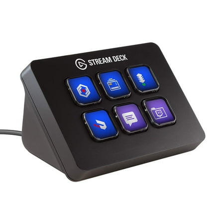 [17Elgato-StreamDeckMini] Elgato Stream Deck Mini keyboard Gaming USB Black