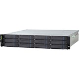 Infortrend EonStor GS 2012 SAN/NAS Storage System - 12 x HDD Supported - 12 x SSD Supported - 1 x 12Gb/s SAS Controller - RAID Supported - 0, 1, 3, 5, 6, 10, 30, 50, 60 RAID Levels - 12 x Total Bays - 12 x 2.5"/3.5" Bay - Gigabit Ethernet - Network (RJ-45) - iSCSI, CIFS/SMB, AFP, NFS, FTP, FXP, WEBDAV, IPv6, DHCP, LDAP, SNMP - 1 SAS Port(s) External - 2U - Rack-mountable