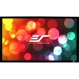 Elite Screens Sable Frame - 110-inch Diagonal 16:9, 8K 4K Ultra HD Ready Ceiling Light Rejecting and Ambient Light Rejecting Fixed Frame Projector Screen, CineGrey 3D Projection Material, ER110DHD3"