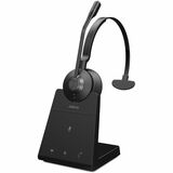 Jabra Engage 45 SE Earset - Mono - Wireless - DECT - 328.1 ft - 40 Hz to 16 kHz - Over-the-ear, On-ear, Earbud - Monaural - In-ear - Electret Condenser, Uni-directional Microphone