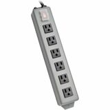 Eaton Tripp Lite Series Industrial Power Strip Metal, Lighted Power Switch, 6-Outlet, 6 ft. (1.8 m) Cord