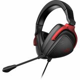 Asus ROG Delta S Core Gaming Headset - Stereo - Mini-phone (3.5mm) - Wired - 32 Ohm - 20 Hz to 40 kHz - On-ear, Over-the-head - Binaural - Circumaural - 4.92 ft Cable - Uni-directional Microphone - Black