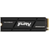 Kingston FURY Renegade 2 TB Solid State Drive - M.2 2280 Internal - PCI Express NVMe (PCI Express NVMe 4.0 x4) - Desktop PC, Notebook, Motherboard, PlayStation Device Supported - 2048 TB TBW - 7300 MB/s Maximum Read Transfer Rate - 5 Year Warranty