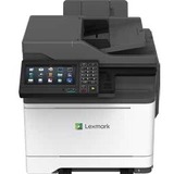 Lexmark CX625adhe Laser Multifunction Printer - Color - TAA Compliant - Copier/Fax/Printer/Scanner - 40 ppm Mono/40 ppm Color Print - 1200 x 1200 dpi Print - Automatic Duplex Print - Up to 100000 Pages Monthly - Color Flatbed Scanner - 600 dpi Optical Scan - Gigabit Ethernet - USB - For Plain Paper Print