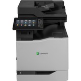 Lexmark CX825de Laser Multifunction Printer - Color - TAA Compliant - Copier/Fax/Printer/Scanner - 55 ppm Mono/55 ppm Color Print - 2400 x 600 dpi Print - Automatic Duplex Print - Up to 250000 Pages Monthly - 650 sheets Input - Color Scanner - 1200 dpi Optical Scan - Color Fax - Gigabit Ethernet - USB - For Plain Paper Print