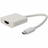AddOn 5-Pack of USB C 3.1 Male to HDMI Female White Adapters