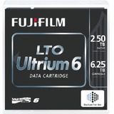 Fujifilm LTO Ultrium Data Cartridge - LTO-6 - Labeled - 2.50 TB (Native) / 6.25 TB (Compressed) - 2775.59 ft Tape Length - 160 MB/s Native Data Transfer Rate - 400 MB/s Compressed Data Transfer Rate - 1 Pack