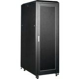 Claytek 36U 1000mm Depth Rack-mount Server Cabinet - For Server - 36U Rack Height x 19" Rack Width x 34" Rack Depth - Floor Standing - Graphite Black - SPCC, Aluminum, Steel - 2200 lb Maximum Weight Capacity - 660 lb Dynamic/Rolling Weight Capacity - 2200 lb Static/Stationary Weight Capacity