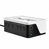 APC Back-UPS, 500VA/300W, Floor/Wall Mount, 120V, 6x NEMA 5-15R outlets, USB Type A + C Ports, Battery is not user replaceable