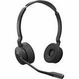 Jabra Engage 75 SE Headset - Stereo - Wireless - Bluetooth/DECT - 492.1 ft - 40 Hz to 16 kHz - On-ear, Over-the-ear - Binaural - Ear-cup - Electret Condenser, MEMS Technology Microphone - Black