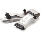 Black Box Flat Ribbon RS232 Cable - DB25 Male/Female to DB25 Male/Female, 5-ft. (1.5-m)