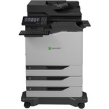 Lexmark CX820dtfe Laser Multifunction Printer - Color - Copier/Fax/Printer/Scanner - 52 ppm Mono/52 ppm Color Print - 2400 x 600 dpi Print - Automatic Duplex Print - Up to 200000 Pages Monthly - 1750 sheets Input - Color Scanner - 1200 dpi Optical Scan - Color Fax - Gigabit Ethernet - USB - For Plain Paper Print