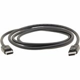 Kramer DisplayPort (M) to DisplayPort (M) Cable - 25 ft DisplayPort A/V Cable for Audio/Video Device, Monitor - First End: 1 x DisplayPort Digital Audio/Video - Male - Second End: 1 x DisplayPort Digital Audio/Video - Male - 21.6 Gbit/s - Supports up to 3840 x 2160 - Gold Plated Contact - VW-1 - 26 AWG