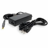 AddOn Lenovo® 40Y7659 Compatible 90W 20V at 4.5A Black 5.5 mm x 2.5 mm Laptop Power Adapter and Cable