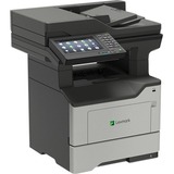 Lexmark MX622ade Laser Multifunction Printer - Monochrome - TAA Compliant - Copier/Fax/Printer/Scanner - 50 ppm Mono Print - 1200 x 1200 dpi Print - Automatic Duplex Print - Up to 175000 Pages Monthly - Color Flatbed Scanner - 600 dpi Optical Scan - Monochrome Fax - Gigabit Ethernet - USB - For Plain Paper Print