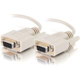C2G 10ft DB9 F/F Cable - Beige