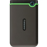 Transcend StoreJet 25M3 4 TB Portable Hard Drive - 2.5" External - Iron Gray