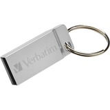Verbatim 32GB Metal Executive USB Flash Drive - Silver