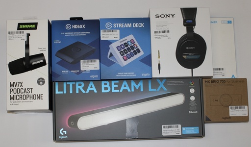 Pro Streaming Accessory Bundle w/ Capture Card