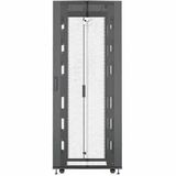 VERTIV VR Rack VR3350 Rack Cabinet - For Server, Storage, Switch, KVM Switch, PDU, UPS - 42U Rack Height - 19" Rail Depth Enclosed Cabinet - Powder Coated Steel - 2253.12 lb Dynamic/Rolling Weight Capacity - 2998.29 lb Static/Stationary Weight Capacity