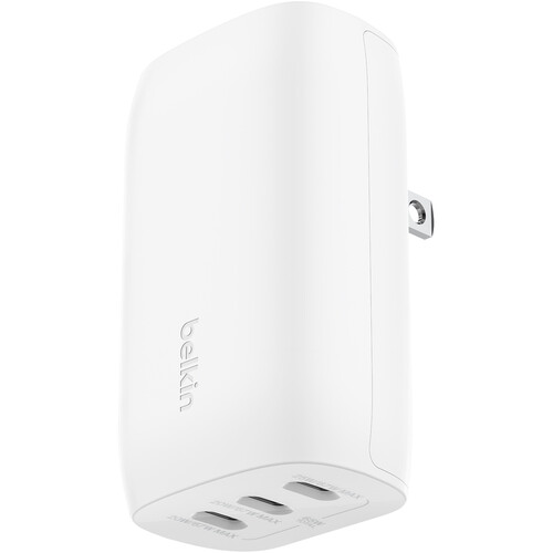[18USBcCharger-67W] Belkin mobile device charger Universal White AC Fast charging Indoor