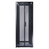 APC by Schneider Electric NetShelter SX Rack Cabinet - For Blade Server, Converged Infrastructure - 42U Rack Height - Black