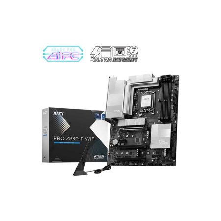 [20MSIPROZ890-PWIFI] MSI PRO Z890-P WIFI motherboard Intel Z890 LGA 1851 (Socket V1) ATX