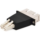 AddOn LC Female to SC Female MMF OM1 Duplex Fiber Optic Adapter