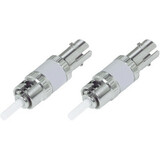 AddOn 2-Pack of 5dB fixed ST Male to ST Female OS1 SMF Simplex Fiber Attenuators