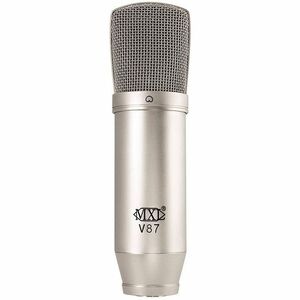 MXL Microphones V87 Condenser Microphone for Recording, String Instrument, Piano, Studio - Nickel