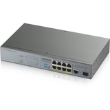ZYXEL 8-port GbE Unmanaged PoE Switch with GbE Uplink