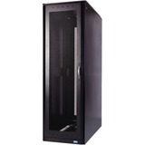 Eaton S-Series Enclosure - For Server, LAN Switch - 42U Rack Height - Black - Steel - 3000 lb Maximum Weight Capacity - 3000 lb Static/Stationary Weight Capacity
