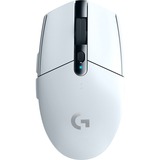Logitech G305 LIGHTSPEED Wireless Gaming Mouse - Optical - Wireless - Wi-Fi - White - USB - 12000 dpi - 6 Button(s)