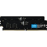 Micron 16GB (2 x 8GB) DDR5 SDRAM Memory Kit - For Motherboard, Desktop PC - 16 GB (2 x 8GB) - DDR5-4800/PC5-38400 DDR5 SDRAM - 4800 MHz - CL40 - 1.10 V - On-die ECC - Unbuffered - 288-pin - DIMM - Lifetime Warranty