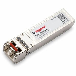 Ortronics Cyan SFP+ Module - For Optical Network, Data Networking - 1 x LC Duplex 10GBase-ER Network - Optical Fiber - Single-mode - 10 Gigabit Ethernet - 10GBase-ER - 10 Gbit/s - 40 km Maximum Distance