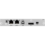 Black Box DKM FX KVM Extender Transmitter - 32808.40 ft Range - 4K - 3840 x 2160 Maximum Video Resolution - 2 x Network (RJ-45) - 2 x USB - DisplayPort - For Windows, Sun, Linux, Unix, Mac - TAA Compliant