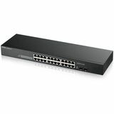 ZYXEL GS1100-24 24-Port Gigabit Ethernet Switch with 2 SFP Uplinks