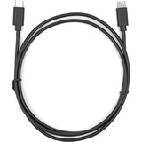 Rocstor Premium USB-C Cable 1m 3 ft - USB C M/M - USB Type C Cable - USB 2.0 - Compatible with USB C enabled laptops & mobile devices such as Apple Macbook, Macbook Pro, Chrombook, Google Pixel, and Samsung Galaxy models, Notebook, Smartphone, Tablet - 3 ft - 1 Pack - 1 x Type C Male USB - 1 x Type C Male USB - Nickel Plated - Shielding - Black TYPE-C USB 2.0 1M