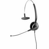 Jabra GN2100 Headset - Mono - Quick Disconnect - Wired - 80 Hz to 15 kHz - Over-the-head, Behind-the-neck, Over-the-ear - Monaural - Semi-open - 2.63 ft Cable - Noise Cancelling Microphone - Black