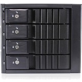 iStarUSA BPN-SEA340HD-BLACK Drive Enclosure for 5.25" - Serial ATA/600, 12Gb/s SAS Host Interface Internal - Black