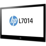 HP L7014 14" Class WXGA LCD Monitor - 16:9 - Black, Asteroid - 14" Viewable - LED Backlight - 1366 x 768 - 14.4 Million colors - 200 Nit - 16 ms - DisplayPort