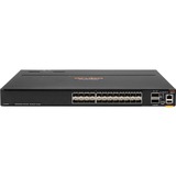 HPE CX 8360v2 8360-24XF2C Ethernet Switch - Manageable - 10 Gigabit Ethernet, 100 Gigabit Ethernet - 10GBase-X, 100GBase-X - 3 Layer Supported - Modular - 375 W Power Consumption - Optical Fiber - 1U - Cabinet Mount, Surface Mount, Rack-mountable - Lifetime Limited Warranty - TAA Compliant