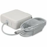 AddOn Apple Computer® A1435 Compatible 60W 16.5V at 3.65A Black MagSafe 2 Laptop Power Adapter and Cable