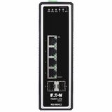 Eaton Tripp Lite Series 4-Port Managed Industrial Gigabit Ethernet Switch - 10/100/1000 Mbps, 2 GbE SFP Slots, -40° to 75°C, DIN Mount, TAA